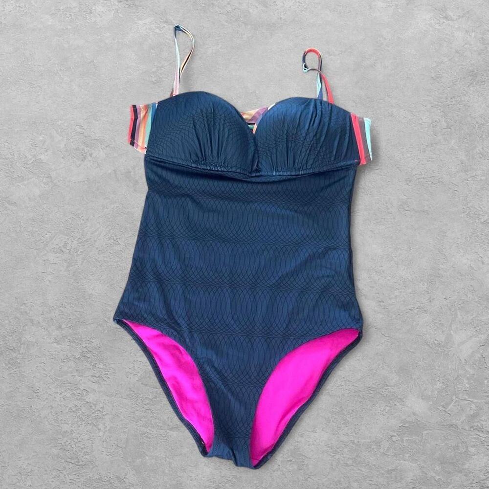 Paul Smith Wrap Bandeau Swimsuit M Resortwear Vacationcore Swimwear